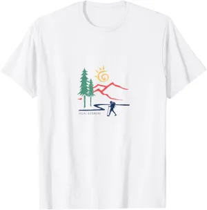 "Distancing Hiker" graphic T-Shirt