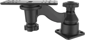 RAM Mounts Horizontal 6" Swing Arm Mount for Fishfinders & Chartplotters RAM-109HU Compatible with Garmin, Humminbird, Lowrance   More