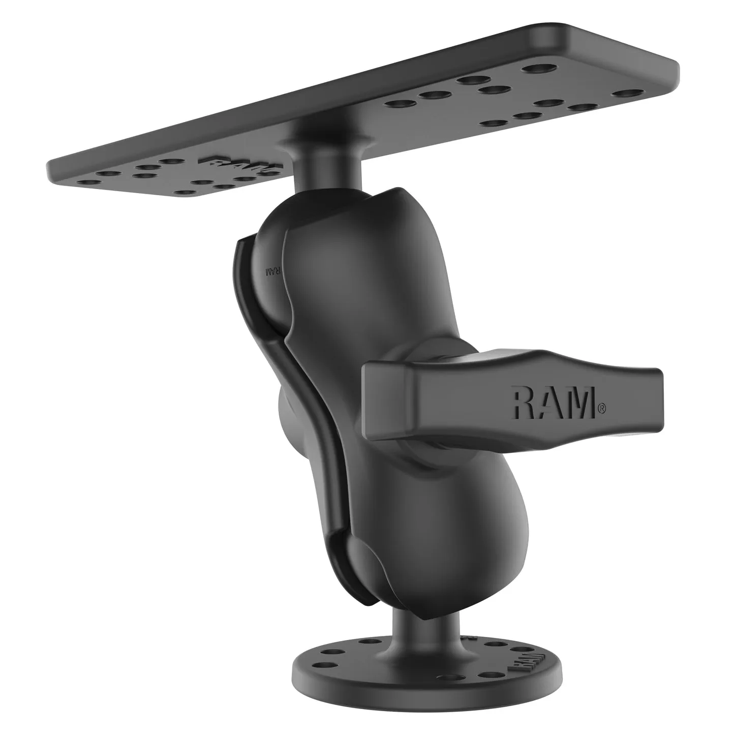 RAM Universal Marine Electronic Mount - C Size Short