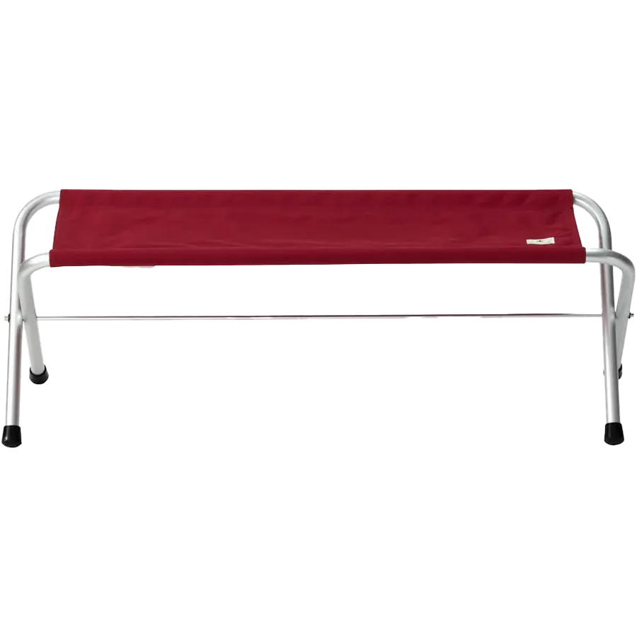 Red Folding Bench