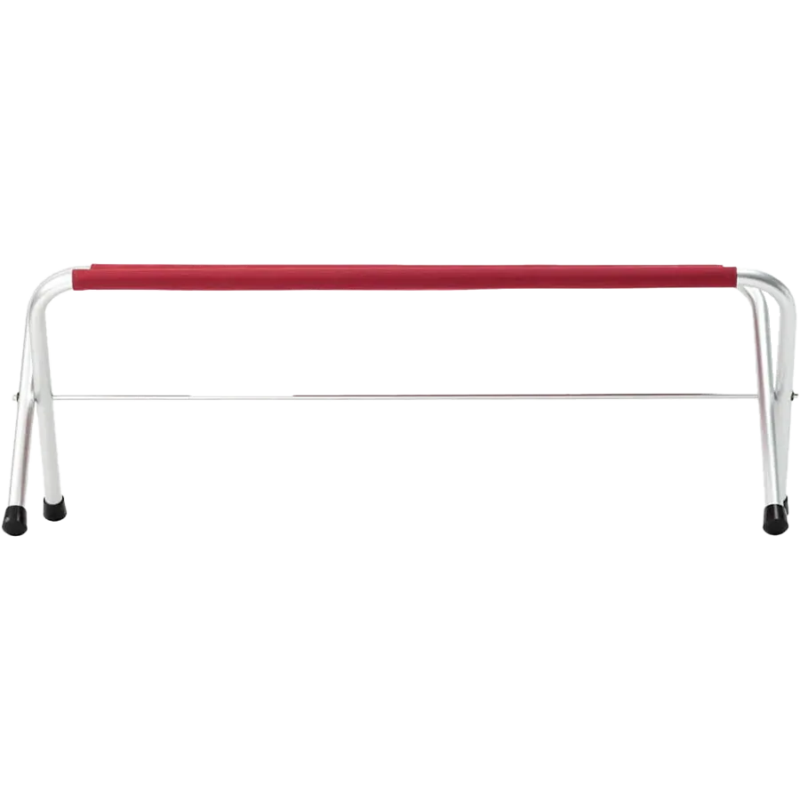 Red Folding Bench