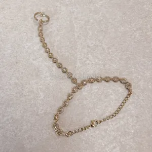 Rekha Antique Gold Hand Harness
