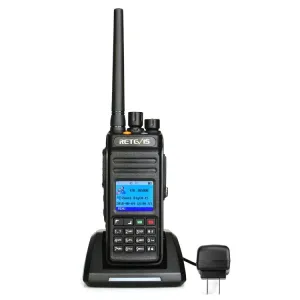 RETEVIS RT83 10W 400-470MHz 1024CHS Waterproof DMR Digital Dual Time Two Way Radio Walkie Talkie, GPS Version, RT83, GPS Version