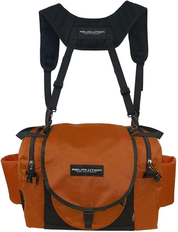 Revolution Carolina Team V3 Disc Golf Bag - Cognac