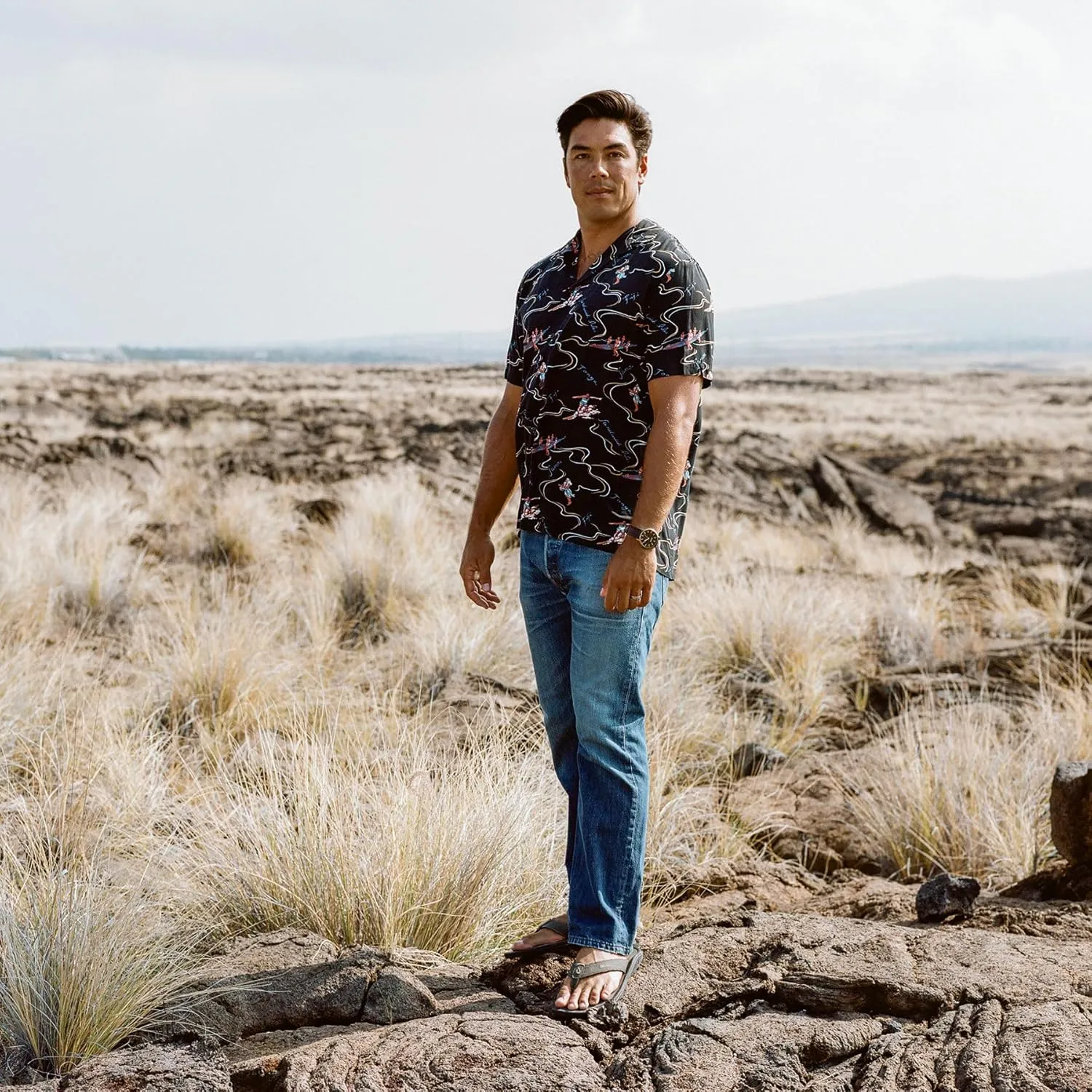 Reyn Spooner Rayon Hawaiian Aloha Camp Shirt