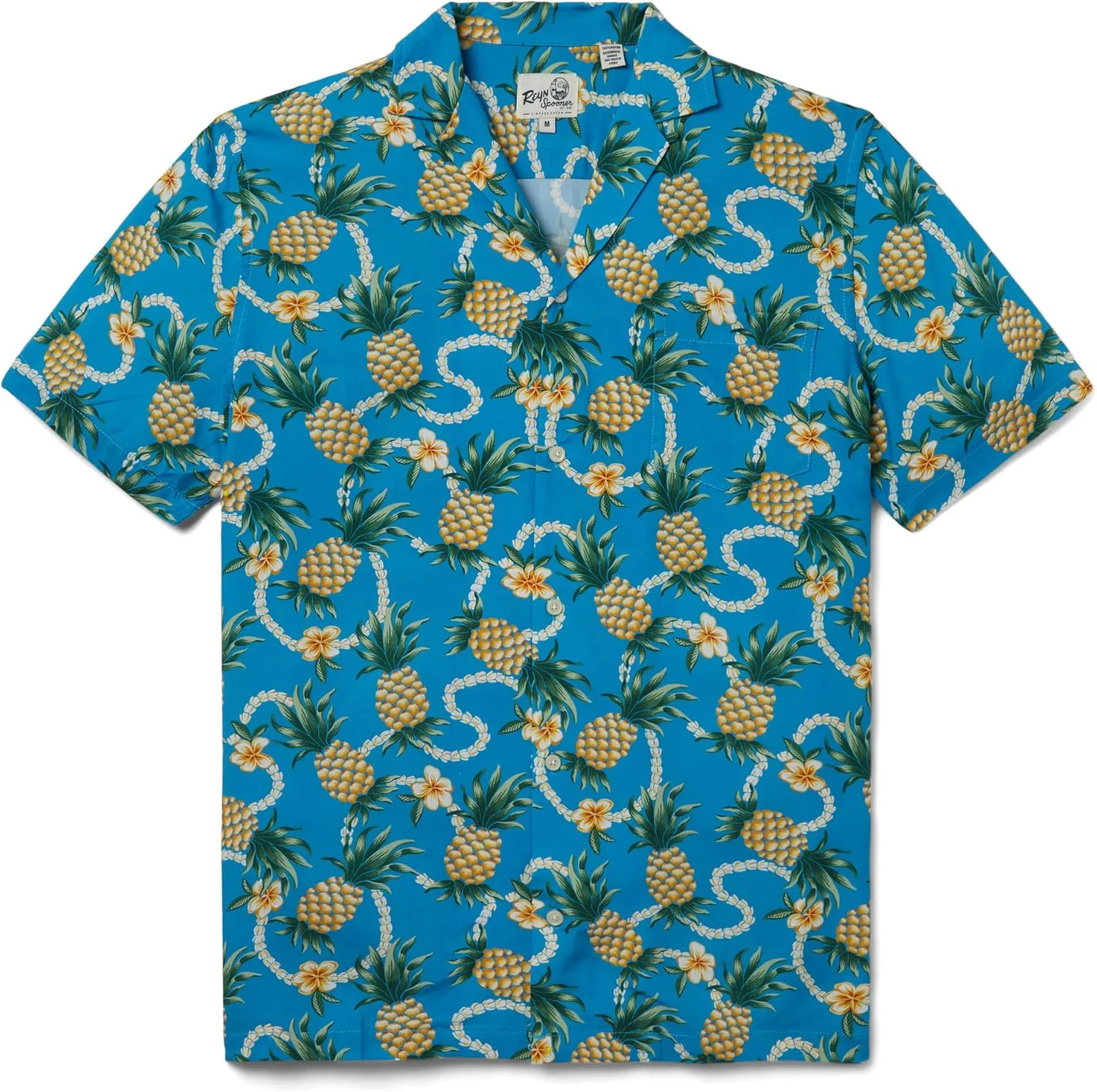 Reyn Spooner Rayon Hawaiian Aloha Camp Shirt