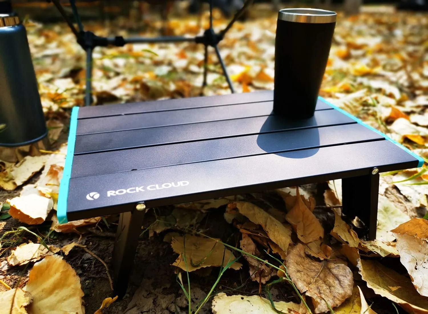 ROCK CLOUD Folding Beach Table Aluminum Portable Camping Table Ultralight