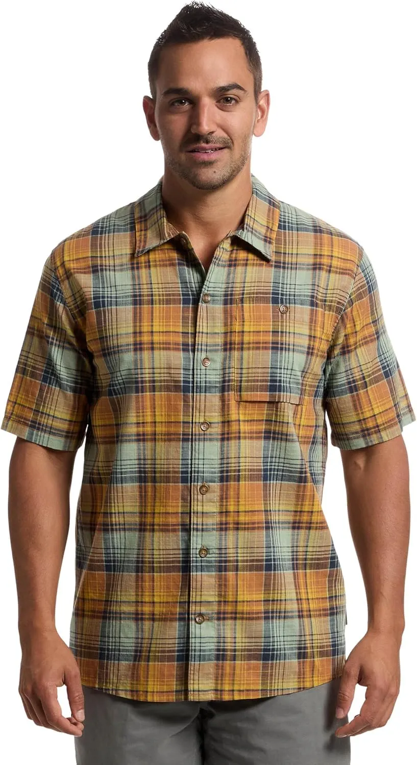 Royal Robbins Men's Redwood Plaid Short Sleeve