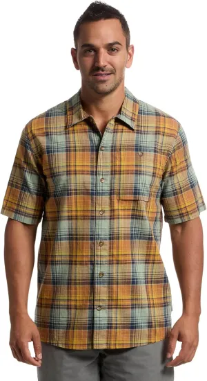 Royal Robbins Men's Redwood Plaid Short Sleeve