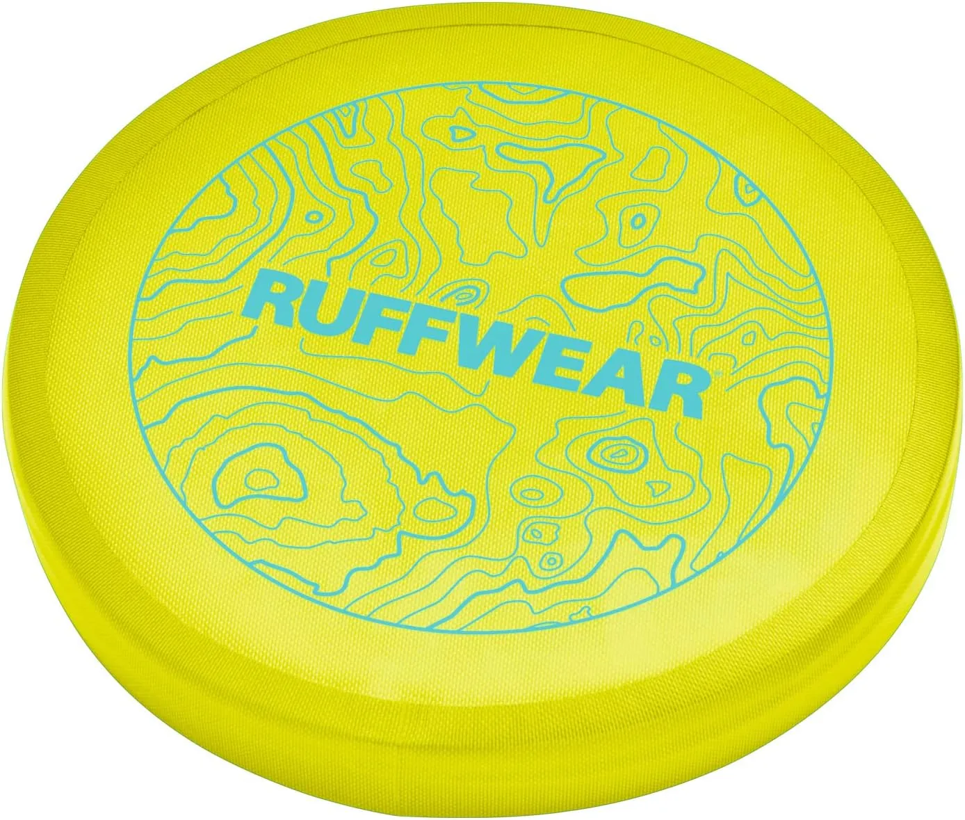 Ruffwear, Camp Flyer Dog Toy, Lightweight and Flexible Disc for Throw and Fetch, Lichen Green