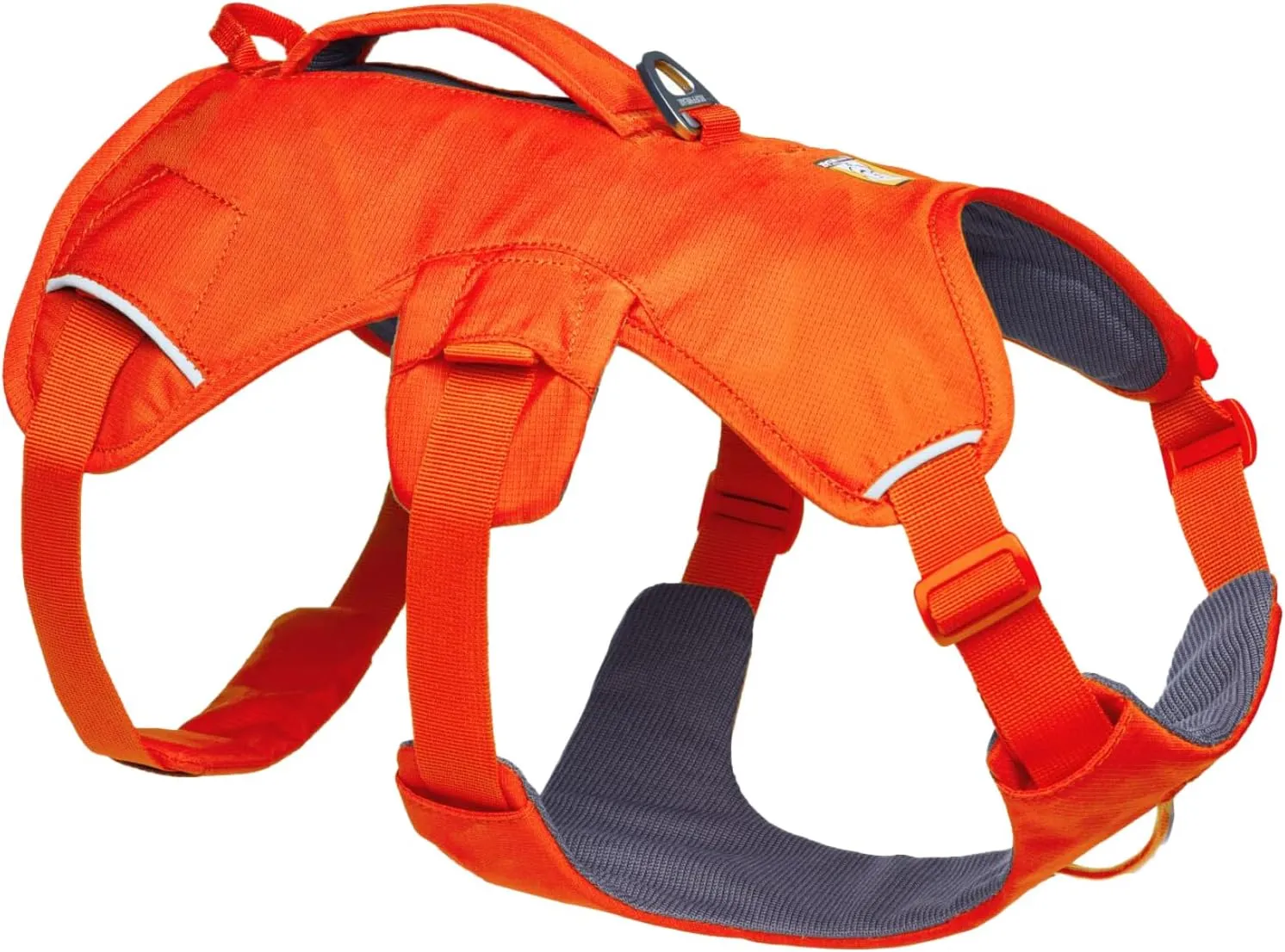 Ruffwear, Web Master, Multi-Use Support Dog Harness, Hiking and Trail Running, Service and Working, Everyday Wear, Blaze Orange, X-Small