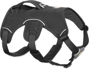 Ruffwear, Web Master, Multi-Use Support Dog Harness, Hiking and Trail Running, Service and Working, Everyday Wear, Twilight Gray, Large/X-Large