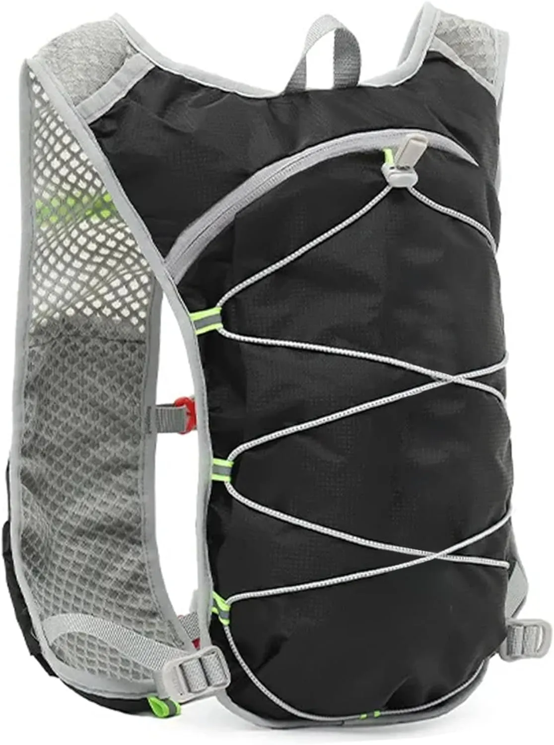 Running Vest, 20-35L Hydration Backpack Lightweight Breathable Running Water Vest with Adjustable Chest Straps and Pockets for Running Race, Cycling, Climbing, Hiking,Vest,