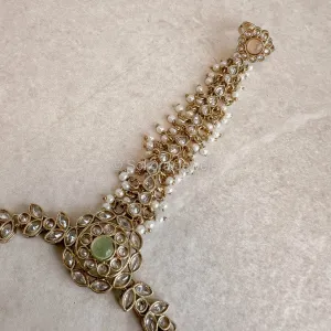 Rupa Hand Harness - Peach/Mint