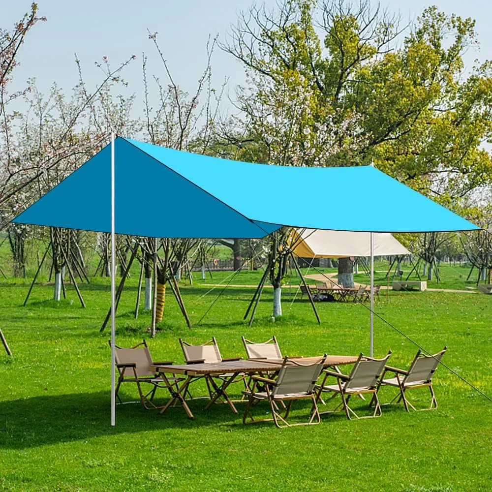 Sail Canopy CamAwning Canopy Rain Fly TSunshade Shelter Picnic Blanket for Outdoor CamHiking Backpacking Picnic Fishing (#5)