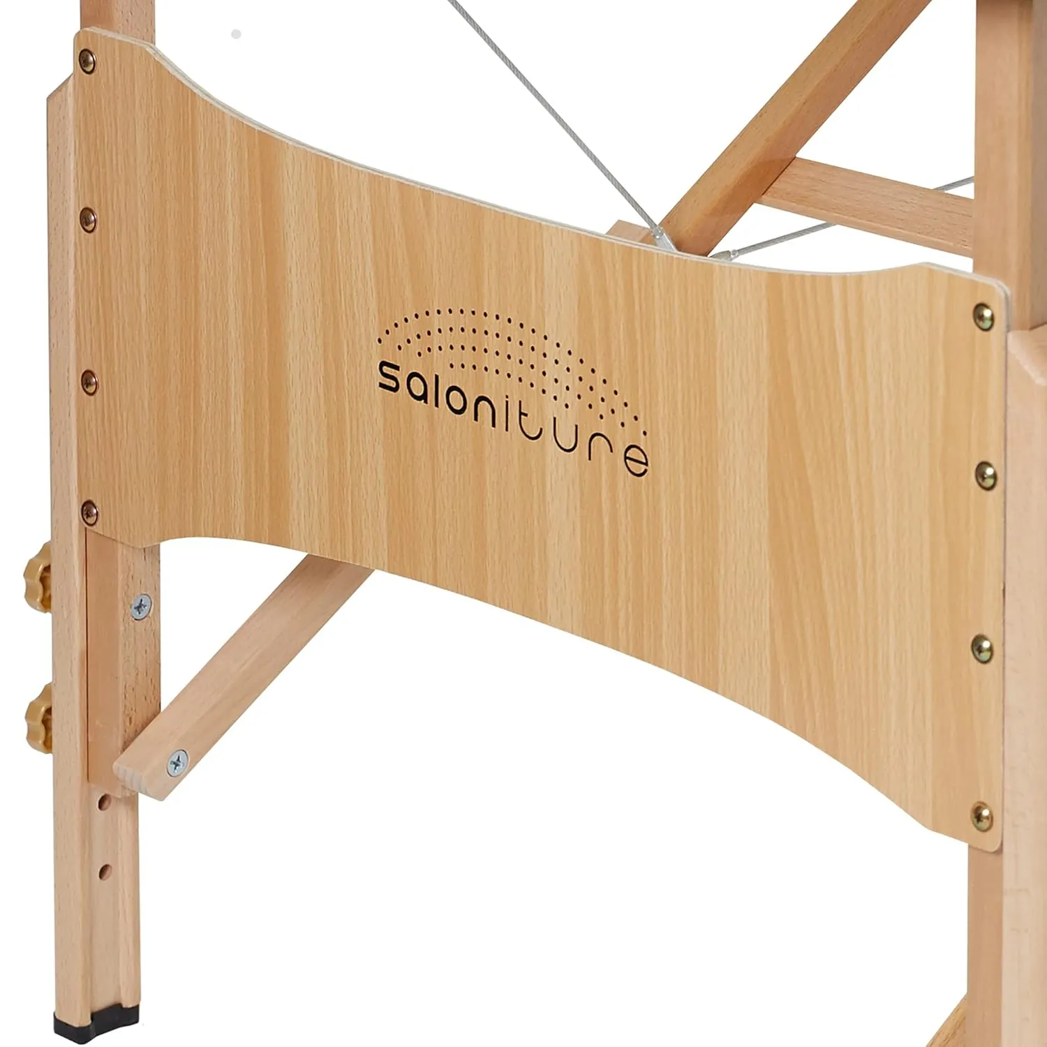 Saloniture Basic Portable Folding Massage Table - Blue