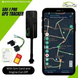 SAVE ANY VEHICLE SAV-1 Pro GPS Device (Black)