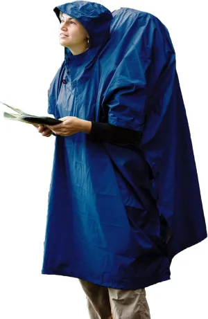 Sea to Summit Nylon Tarp Poncho 4-in-1 Raincoat, Pack Cover, Groundsheet, and Shelter