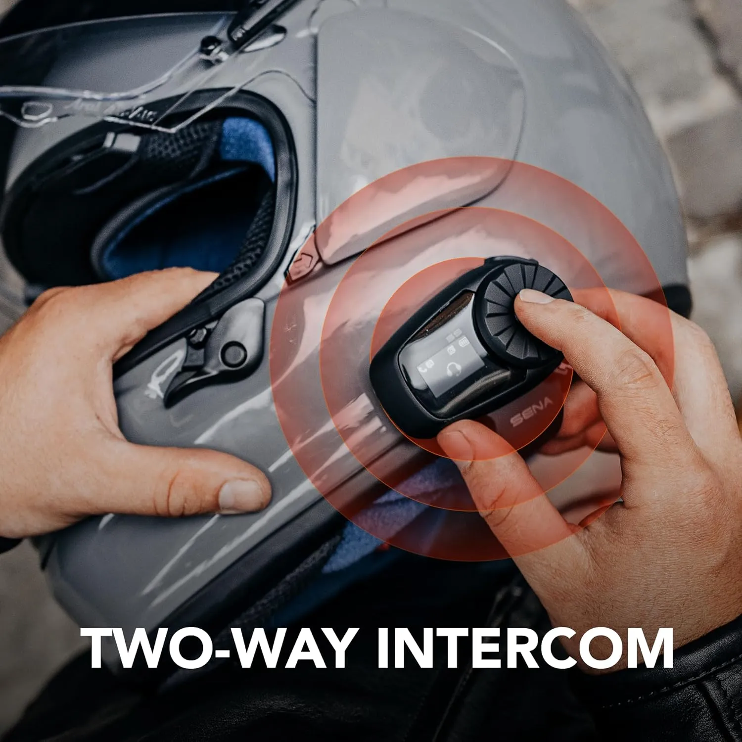 Sena 5S Motorcycle Bluetooth Communication System, Black, Single Pack
