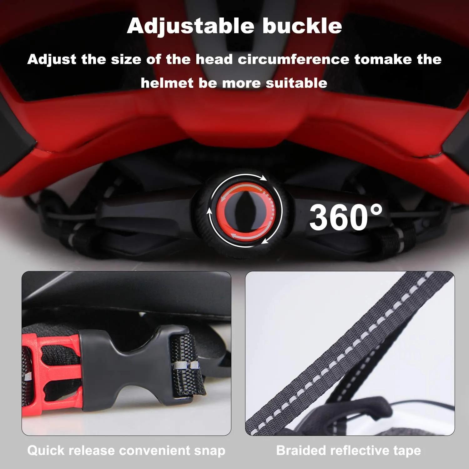 Shinmax Adult Bike Helmet,Bicycle Helmet with Removable Magnetic Goggles & USB Rechargeable LED Light Road Mountain Bike Helmet Adjustable Size Ultralight Cycling Helmet Men Women SM-T88
