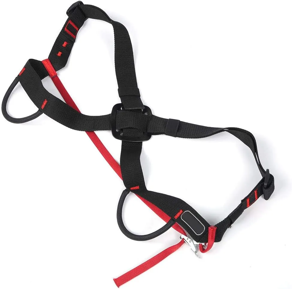 Shoulder Harness, Adjustable Plastic Buckle Binocular Straps Harness for Outdoor Rock Climbing