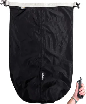 Side by Side Ultralight 10L Waterproof Dry Bag. Lightweight Compression Sack for Hiking, Kayaking, and Beach. Ideal for Wet Clothes, Small Marine Gear, and Travel. Durable Stuff Sack