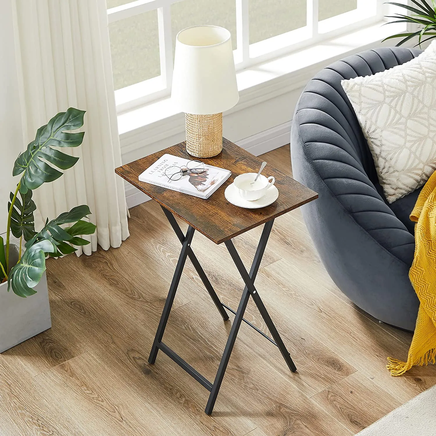 Simple Folding Table Sofa Side Table Home Furniture