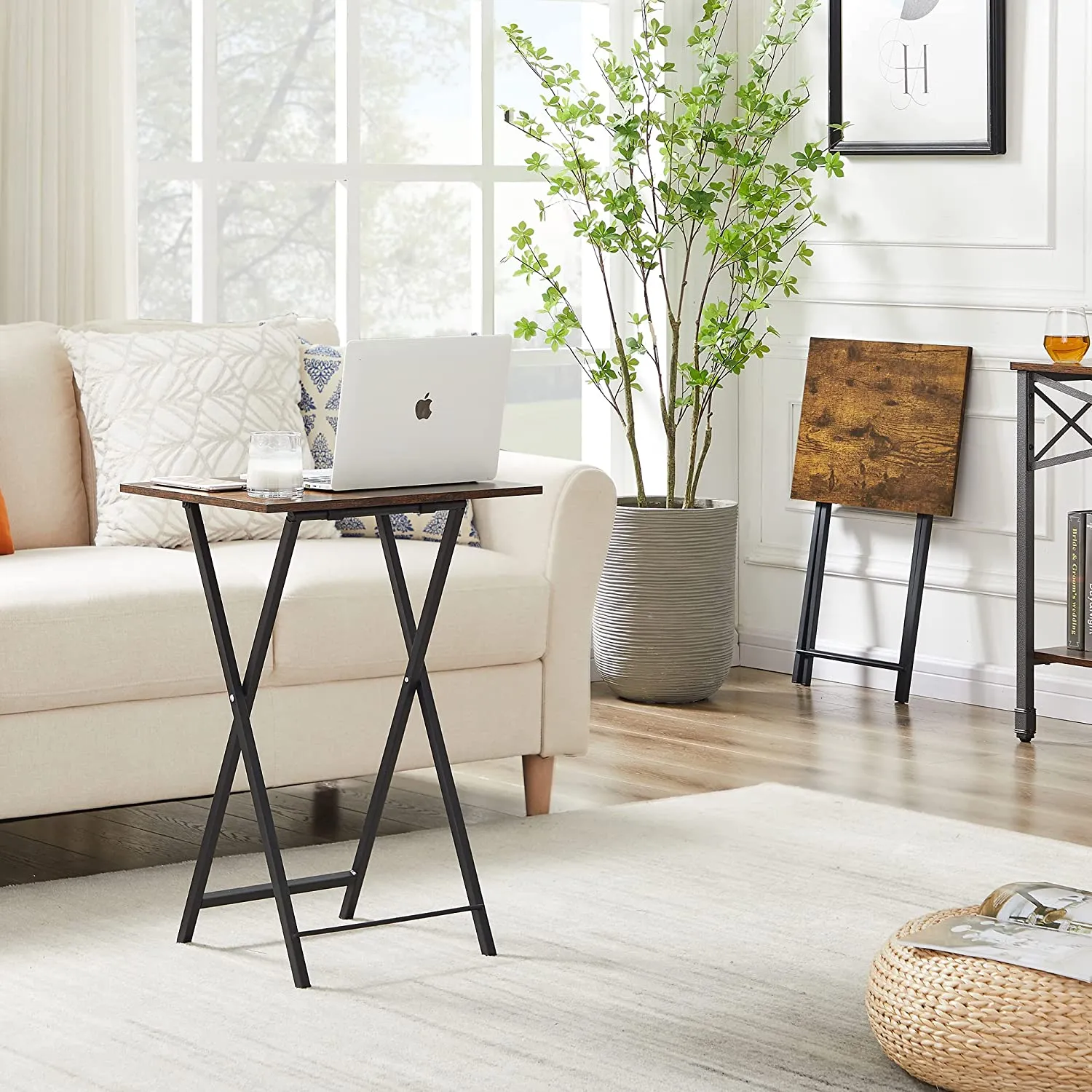 Simple Folding Table Sofa Side Table Home Furniture