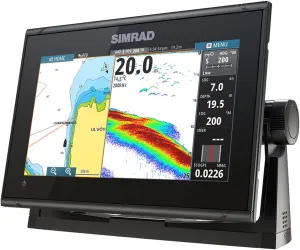 Simrad SIMRAD GO9 XSE CHARTPLOTTER/FISHFINDER W/C-MA{ Discover Chart - NO TRANSDUCER (000-13210-002)