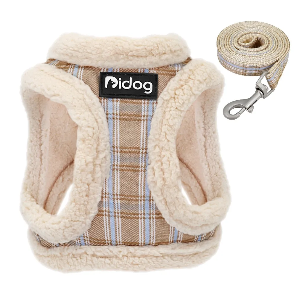 Soft Padded Cat Harness Vest | Adjustable Harness with 1.5m Leash for Small Dogs and Cats