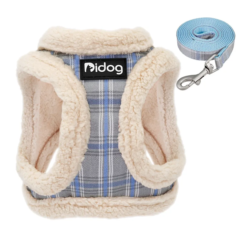 Soft Padded Cat Harness Vest | Adjustable Harness with 1.5m Leash for Small Dogs and Cats