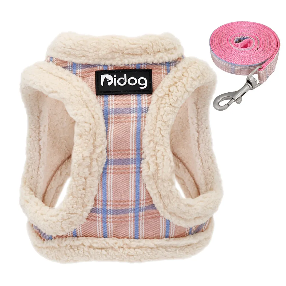 Soft Padded Cat Harness Vest | Adjustable Harness with 1.5m Leash for Small Dogs and Cats