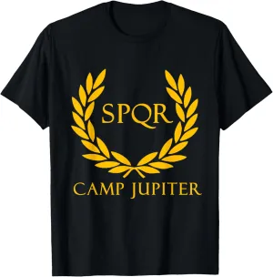 SPQR Senatus Populus Que Romanus Camp Jupiter T-Shirt T-Shirt