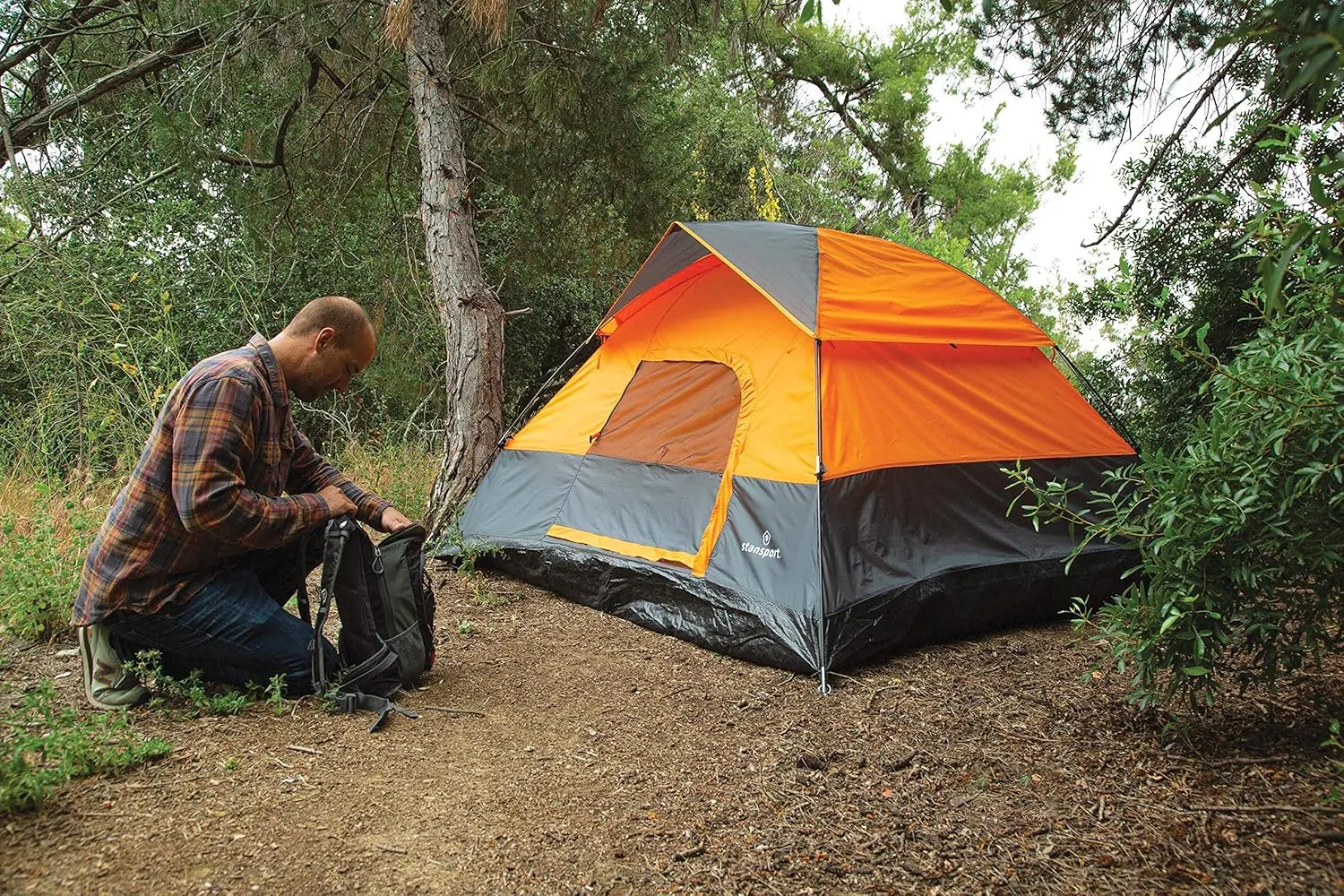 Stansport 2 Person Camping Tent