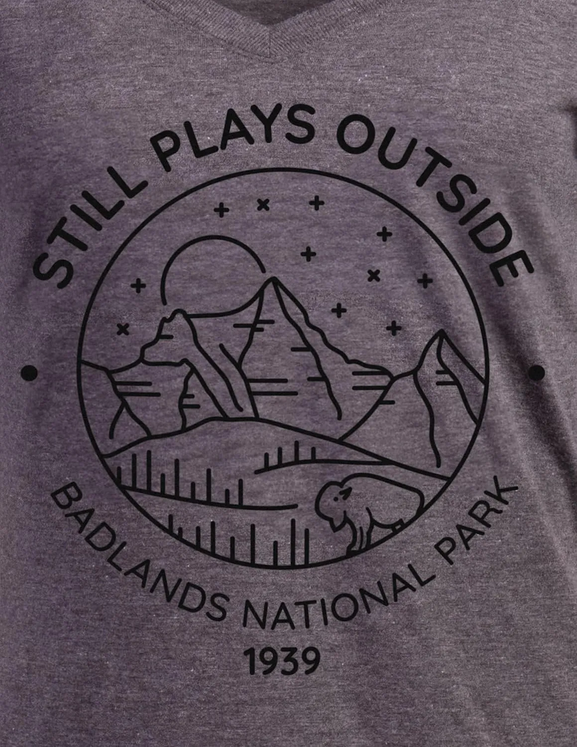 Still Plays Outside | Funny Cool Camping Hiking Camp Hike Women Outdoors Shirt Top