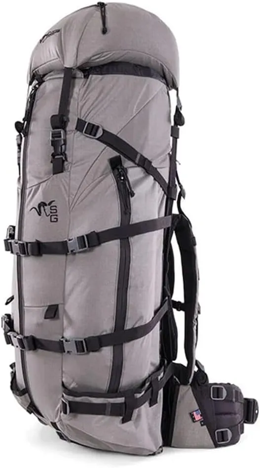 Stone Glacier Sky Talus 6900 Hunting Pack with Krux Frame, 6900 Cubic Inches, Hydration Compatible, Foliage, Short Medium (50143-FG-M)