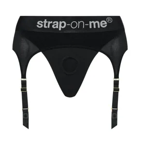 Strap-On-Me Rebel Lingerie Harness with Garter Belts - S-XXL