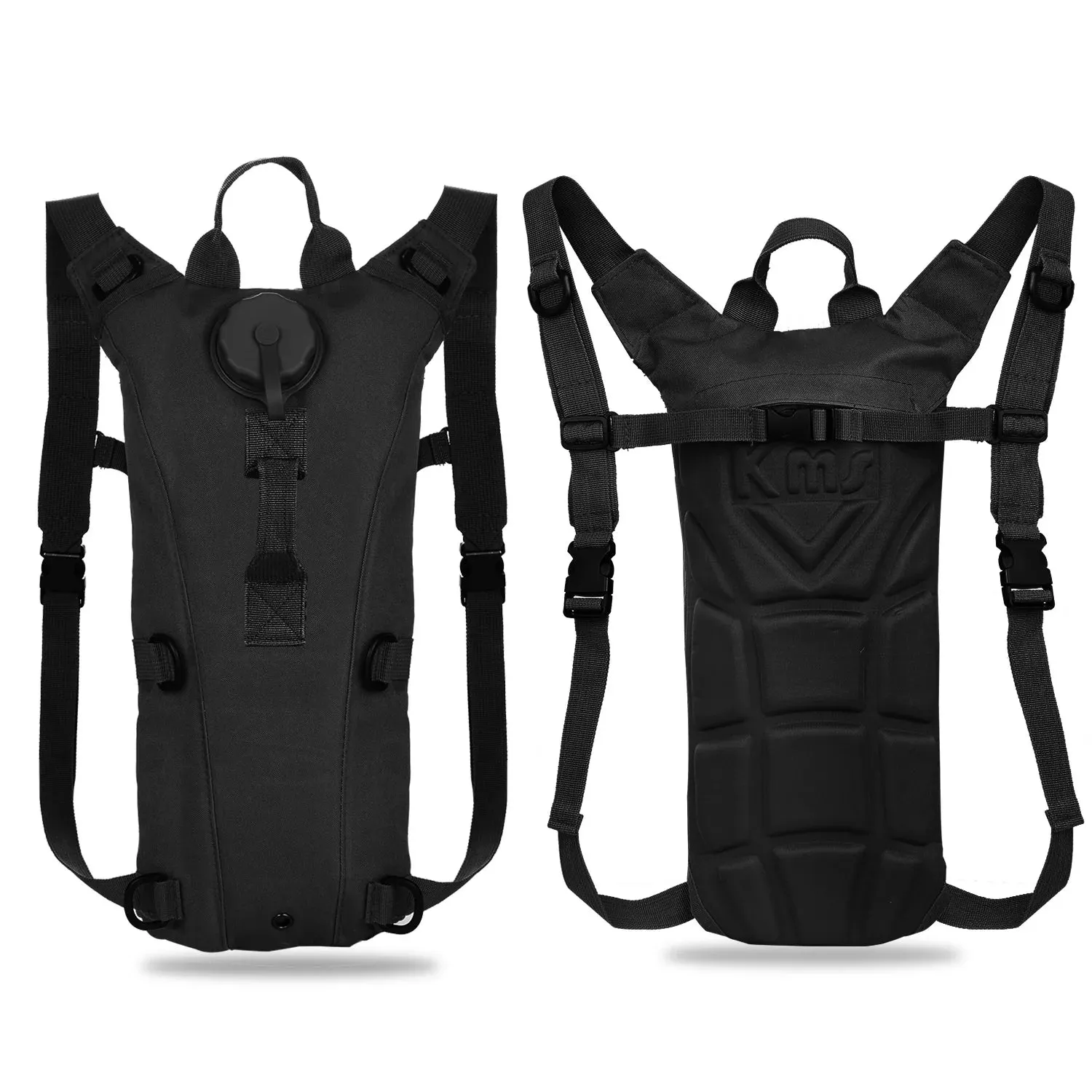 Tactical Hydration Backpack Water Pack Hydration Bladder Leak Proof 3L Water Bag for Camping Running Climbing Biking Hiking