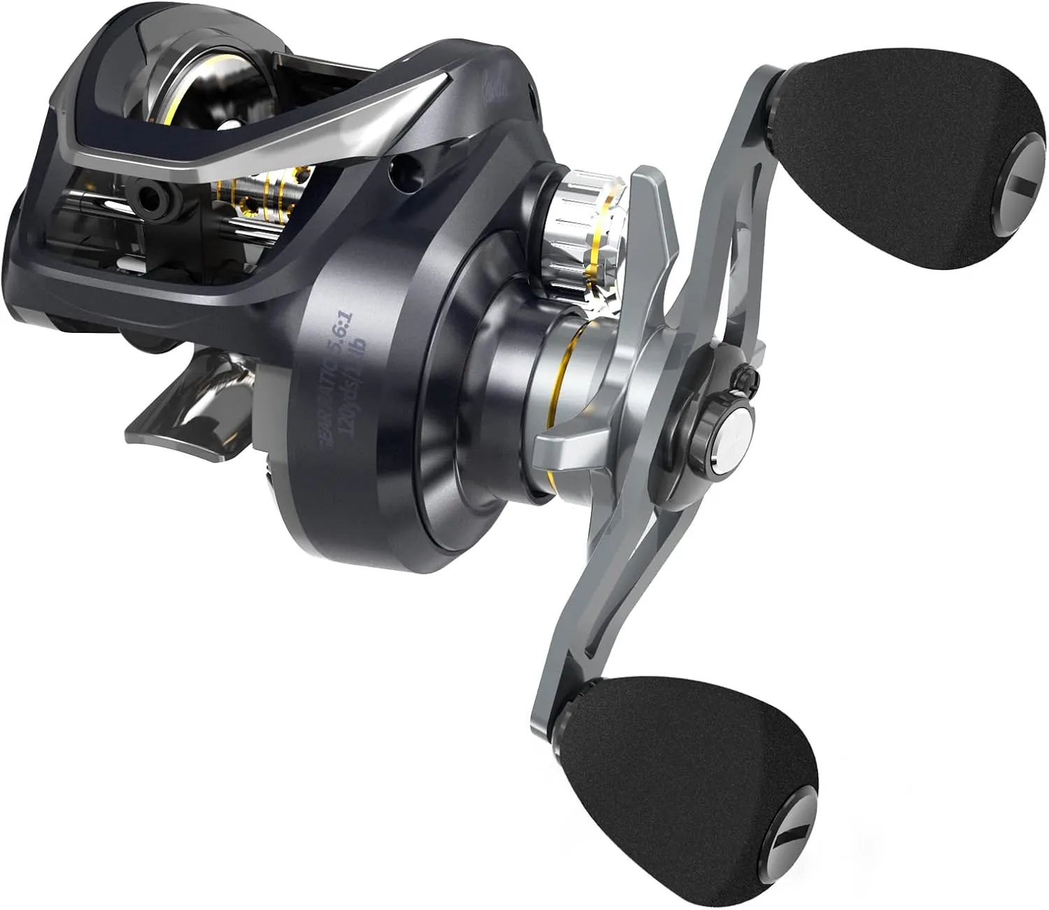 Tempo Resolute Baitcaster Reels - Ultralight Fishing Reels 6.7oz, Super Smooth 9 1 BB with 20 LBs Carbon Fiber Drag Baitcasting Reel Perfect for Catfish Blackfish Grass Carp