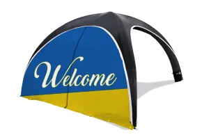 The Dome Inflatable Tent Door Wall