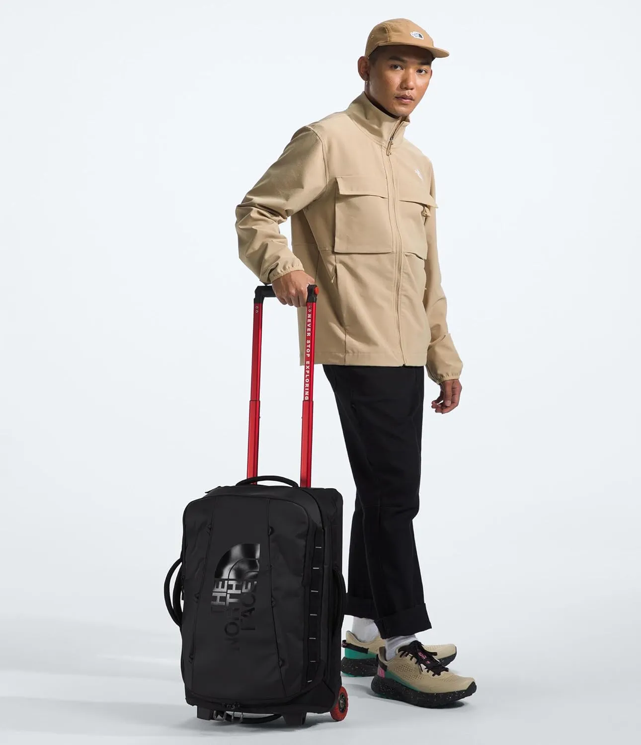THE NORTH FACE Base Camp Rolling Thunder—22, TNF Black/TNF White-NPF, One Size