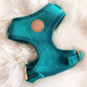 The Spotted Dog Company - Jade Velvet Harness: Large