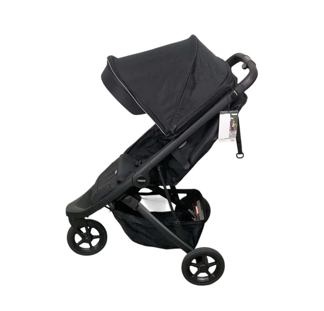 Thule Spring Stroller, 2024, Black, Midnight Black