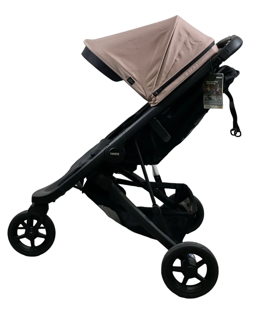 Thule Spring Stroller, 2024, Black, Misty Rose