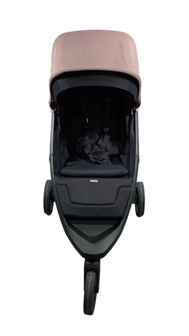 Thule Spring Stroller, 2024, Black, Misty Rose