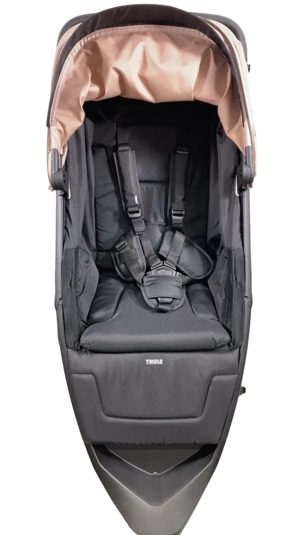 Thule Spring Stroller, 2024, Black, Misty Rose