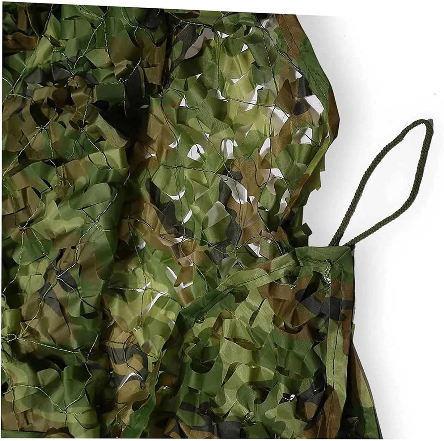 Tophacker Camouflage Net Customize Camo Shade Net Privacy Screen Awning for Outdoor Mesh Tarp for Porch Hunting Blind Patio Garden Garden Shelter Green