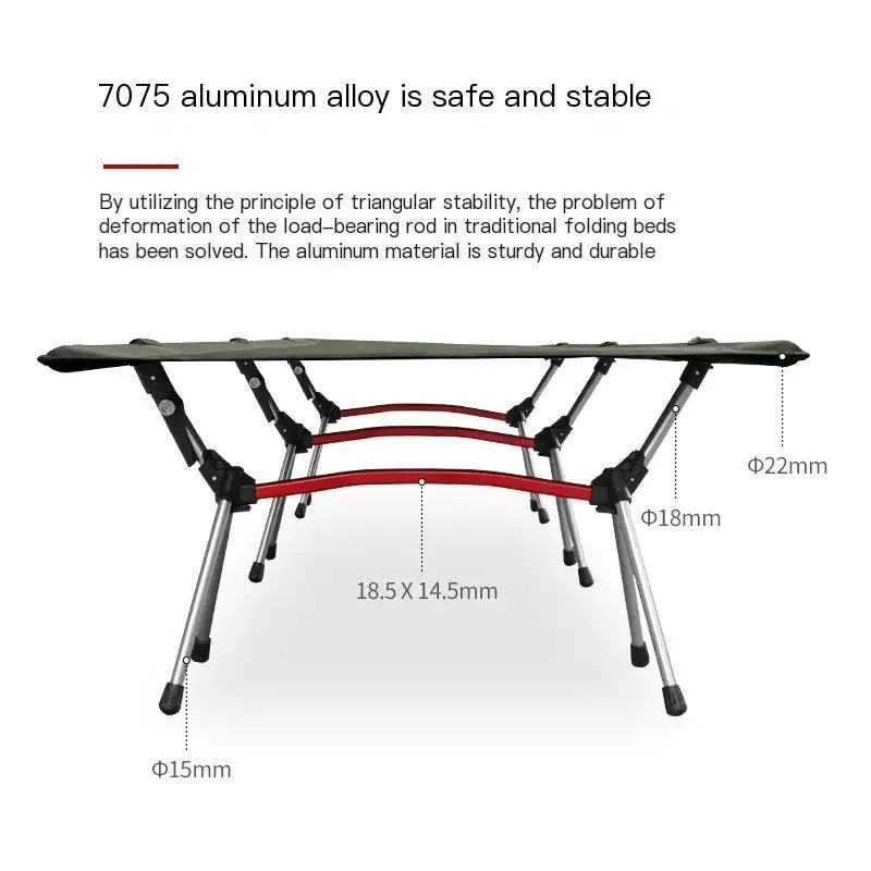 Trend-setting Durable Lightweight for Outdoor Ready Folding Special collections and Camp Bed Adventure