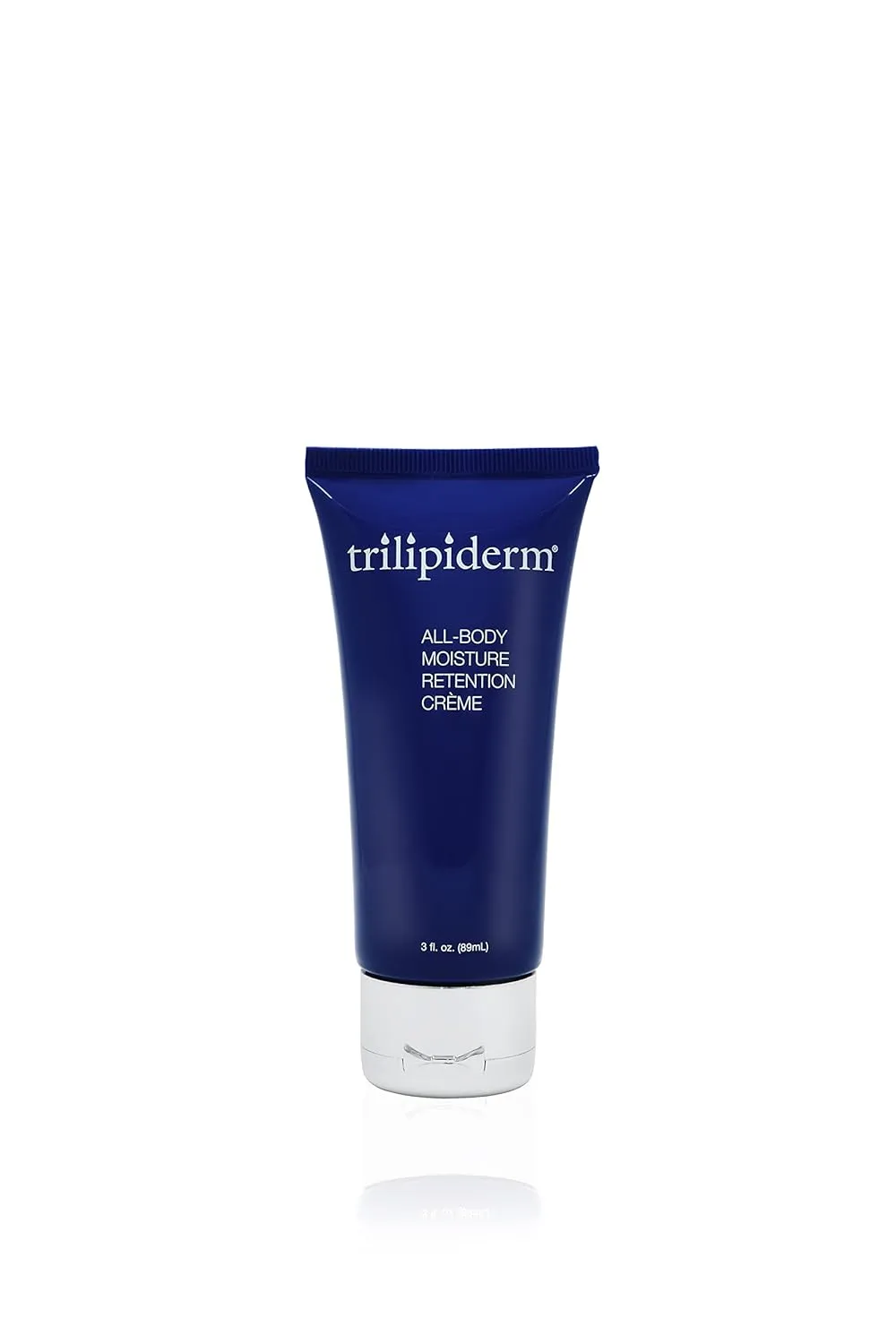 Trilipiderm All-Body Moisture Retention Crème – Plant-Based All-Day Lightweight Hydration for Body and Face, Meadowfoam, Lipid Replacement, Travel-Size TSA-Approved 3 Ounce Tube