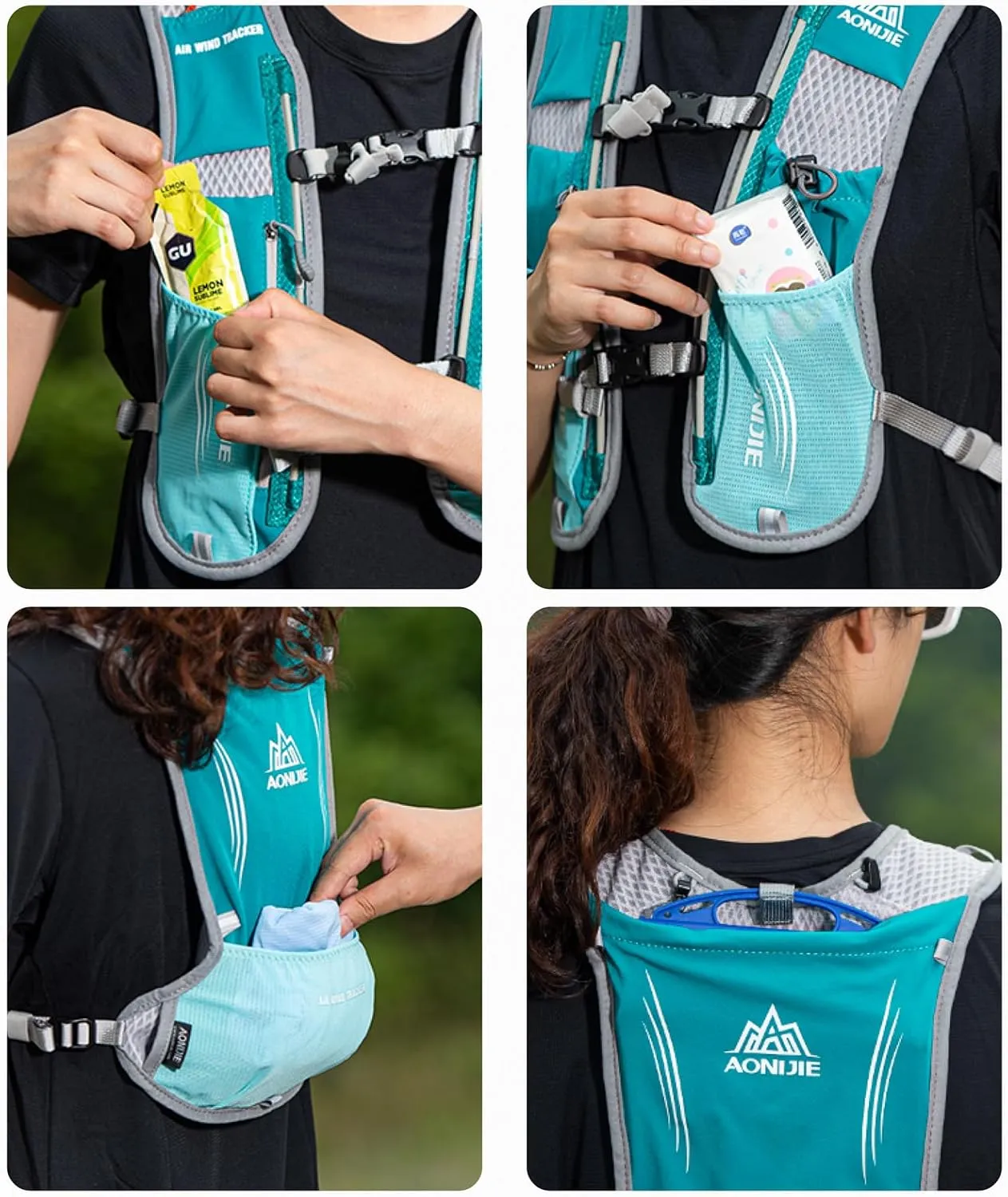 TRIWONDER Running Hydration Vest Water Pack Backpack for Women Men 5.5L 5L Runner Trail Race Marathon Cycling Hiking Jogging
